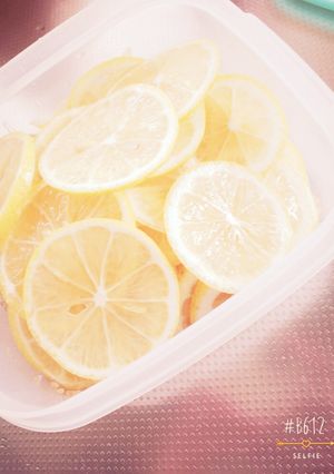 ハチミツレモン-レシピのメイン写真