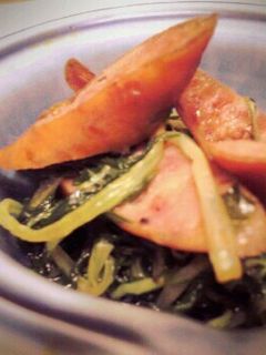 簡単 ウインナーと水菜のオイスター炒め-レシピのメイン写真