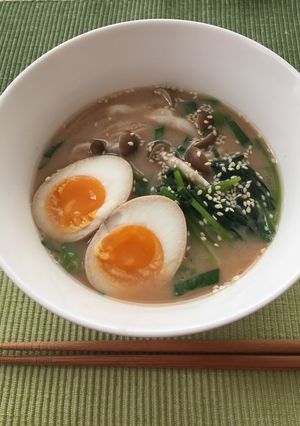 フライパンで☆中はとろ〜りゆで卵-レシピのメイン写真