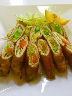 彩り野菜の豚ロース巻き-レシピのメイン写真