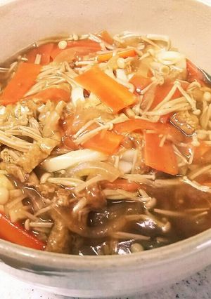 我が家のカレーうどん-レシピのメイン写真