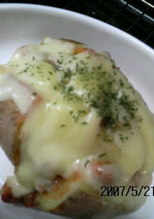 エコナパスタソースでベイクドポテト-レシピのメイン写真
