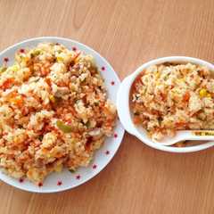 A picture of 【油不使用】やさしいチキンライス♡.