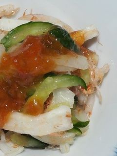 白菜と大根の梅味サラダ-レシピのメイン写真