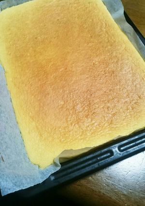 ロールケーキ スポンジ-レシピのメイン写真