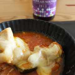 鶏肉の和風トマト煮チーズかけ-レシピのメイン写真