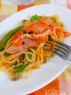 くにしゃんのトマト焼きそば♪-レシピのメイン写真