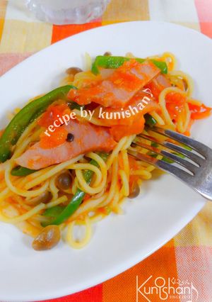 くにしゃんのトマト焼きそば♪-レシピのメイン写真