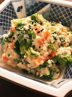 マルコメ料亭の味で簡単菜の花の白和え-レシピのメイン写真