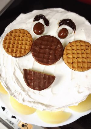 アンパンマンケーキ☆ほぼ市販のもので-レシピのメイン写真