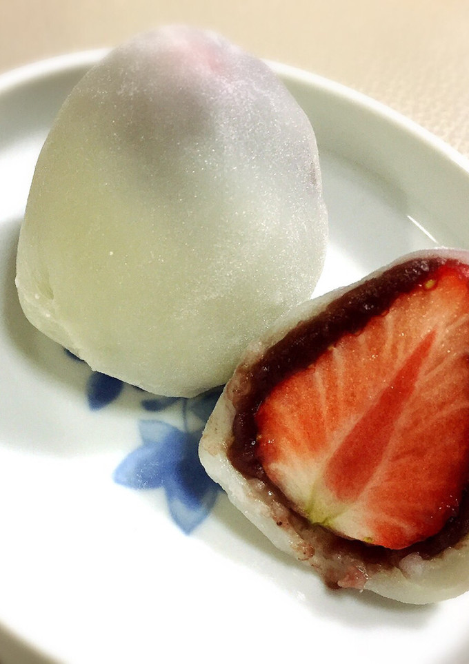もちっと本格いちご大福-レシピのメイン写真