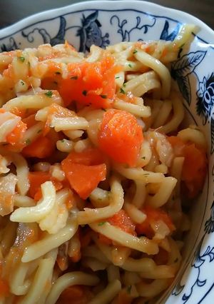 1歳2歳用、トマトやわらかパスタ-レシピのメイン写真