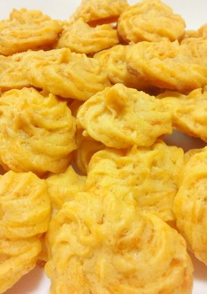 絞り出し人参クッキー(卵不使用)-レシピのメイン写真