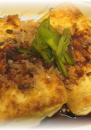 かりっふわっ 豆腐ステーキにんにく醤油-レシピのメイン写真