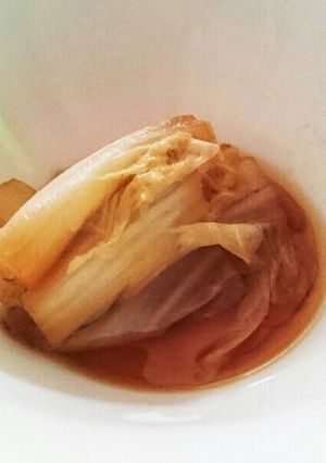 白菜のすき焼き風煮浸し-レシピのメイン写真