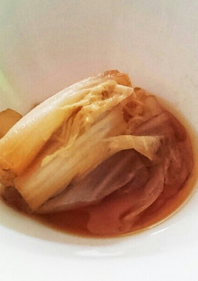 白菜のすき焼き風煮浸し-レシピのメイン写真