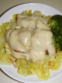春キャベツと鶏肉の簡単電子レンジ蒸し-レシピのメイン写真