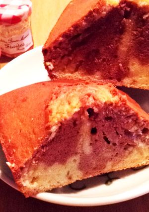 簡単 チョコマーブル パウンドケーキ-レシピのメイン写真
