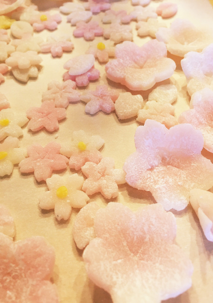 きざと (生砂糖) 桜★型抜き干菓子-レシピのメイン写真