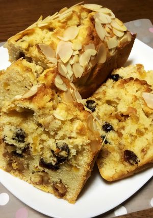キャラメルナッツのパウンドケーキ-レシピのメイン写真