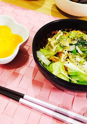 たまごにからめて♡オイスター焼きそば-レシピのメイン写真
