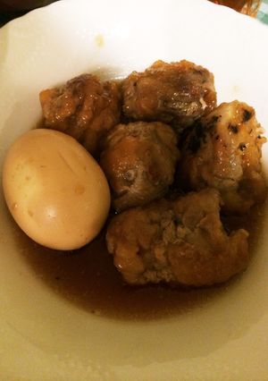 節約★切り落とし肉で簡単 豚角煮風-レシピのメイン写真