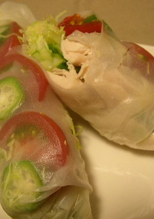 サラダ生春巻き-レシピのメイン写真