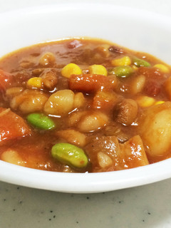 圧力鍋で簡単カレービーンズ-レシピのメイン写真