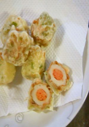 一口ちくわの磯辺あげ-レシピのメイン写真