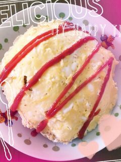シーチキンでオムライス-レシピのメイン写真