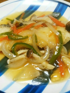 白身魚の洋風野菜あんかけ-レシピのメイン写真