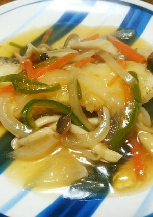 白身魚の洋風野菜あんかけ-レシピのメイン写真