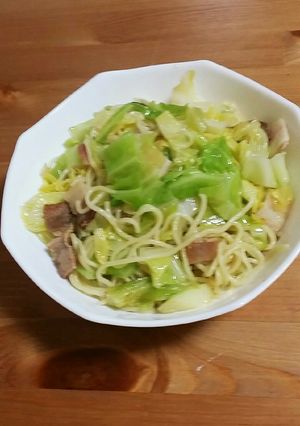 激ウマ簡単春のヘルシー焼きそば-レシピのメイン写真