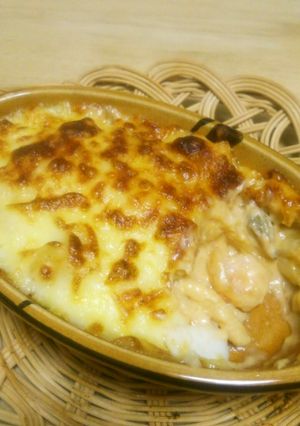 えびのビスク風味♪シーフードグラタン-レシピのメイン写真