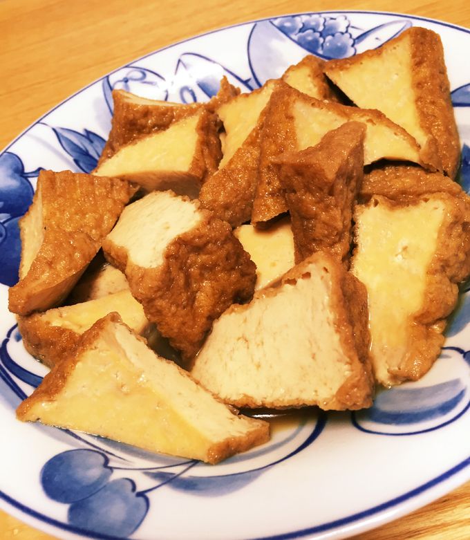 なつかしい母の味☆厚揚げの甘辛煮 by だのん☆彡 【クックパッド