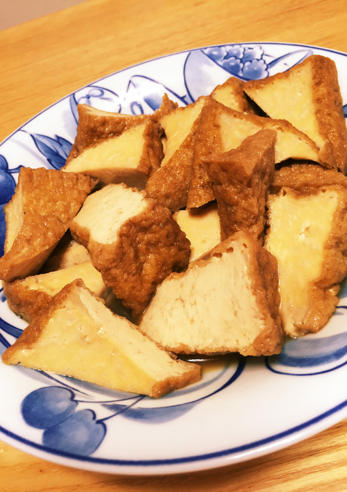 なつかしい母の味☆厚揚げの甘辛煮-レシピのメイン写真