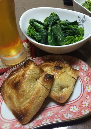 メンマで歯ごたえ！納豆巾着-レシピのメイン写真