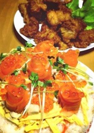 お寿司ケーキ-レシピのメイン写真