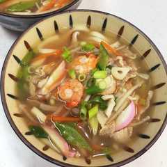 รูปของ ウェイパーで簡単☆にんにくスタミナうどん