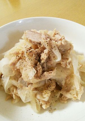 料理嫌いな人でも簡単！大根とツナの炒め物-レシピのメイン写真