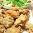 お店の柔らかジューシー唐揚げ