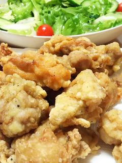 お店の柔らかジューシー唐揚げ-レシピのメイン写真