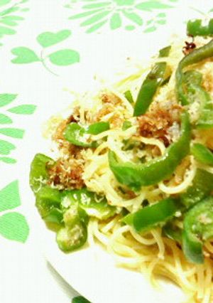 ピーマンとしらすの☆和心パスタ♪♪-レシピのメイン写真