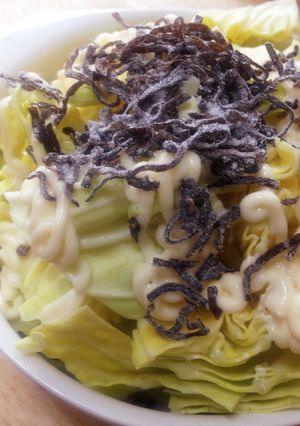 材料3つ★ 簡単！キャベマヨ塩昆布サラダ-レシピのメイン写真