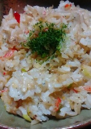ヘルシーニンニク炒飯-レシピのメイン写真