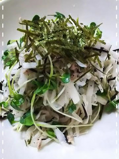 絶品大根&ツナ&ひじきのサラダ大量消費!-レシピのメイン写真