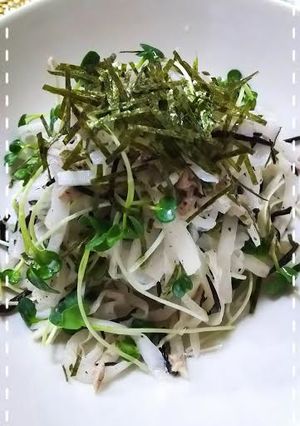 絶品大根＆ツナ＆ひじきのサラダ大量消費!-レシピのメイン写真