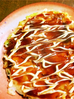 余ったお餅でアツアツお好み焼き♪-レシピのメイン写真