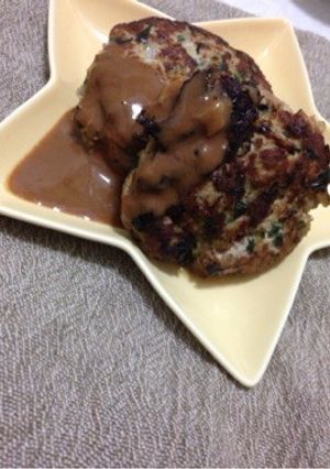 ほうれん草と豆腐のハンバーグ(ノv`*)-レシピのメイン写真