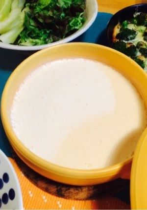 土鍋で作る簡単調理な手作り豆腐-レシピのメイン写真